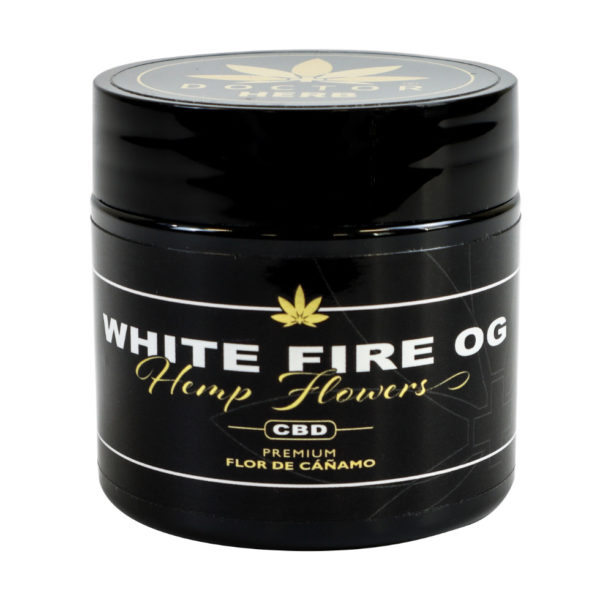 White Fire OG - CBD Hemp Tea Flower - Image 4