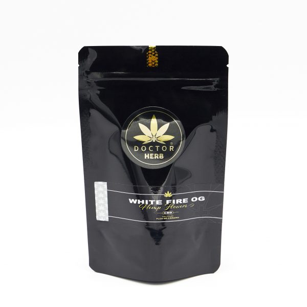 White Fire OG - CBD Hemp Tea Flower - Image 6