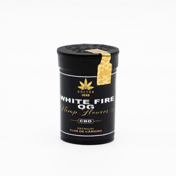 White Fire OG - CBD Hemp Tea Flower - Image 5