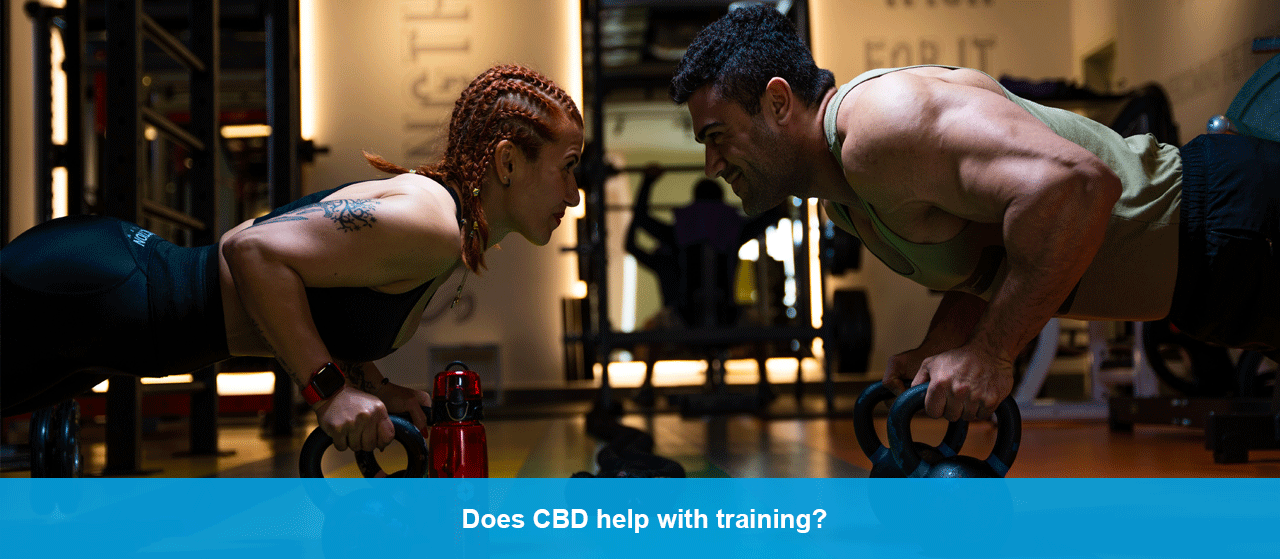 Does CBD help with training?
