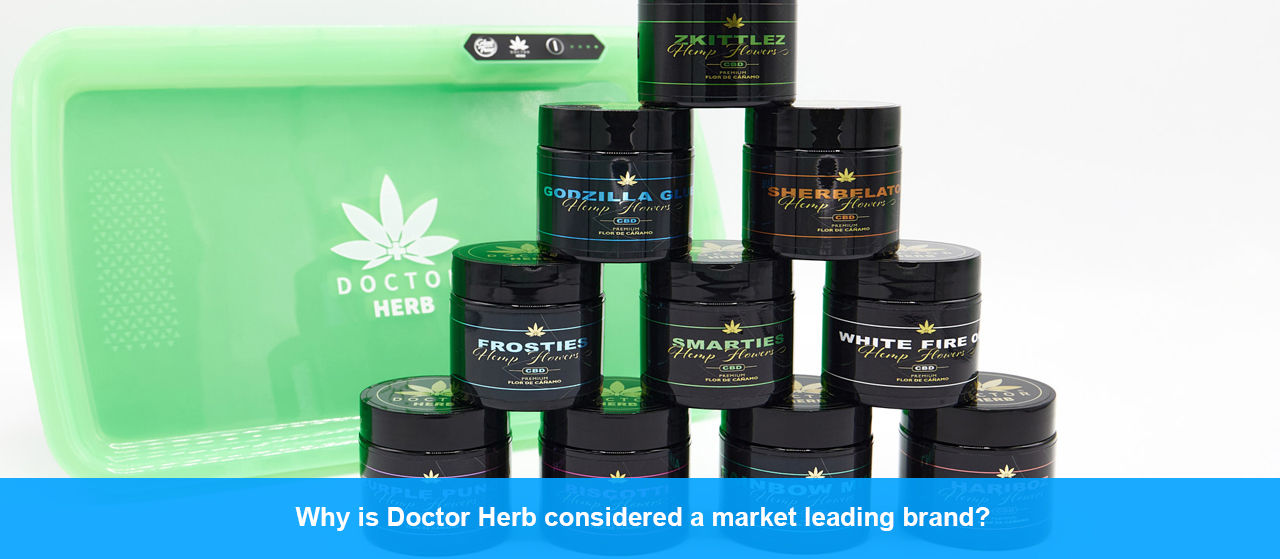 Why is Doctor Herb considered a market leading brand?