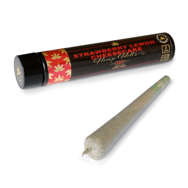 Strawberry Lemon Cheesecake CBD Hemp Roll